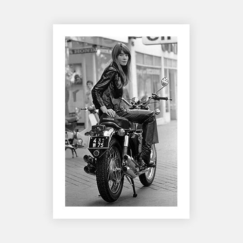 Francoise Hardy-Black & White Collection-Fine art print from FINEPRINT co