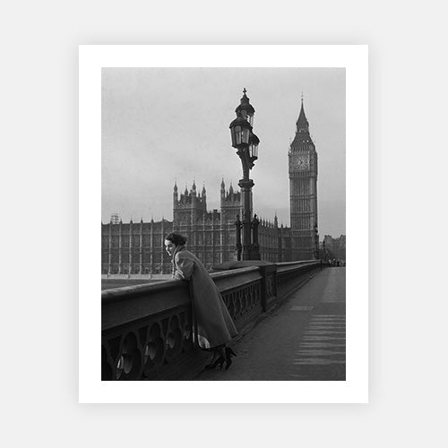 Taylor In London-Black & White Collection-Fine art print from FINEPRINT co