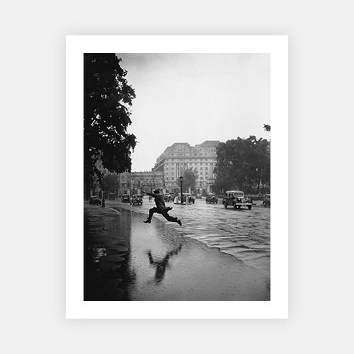 Flooded Road-Black & White Collection-Fine art print from FINEPRINT co