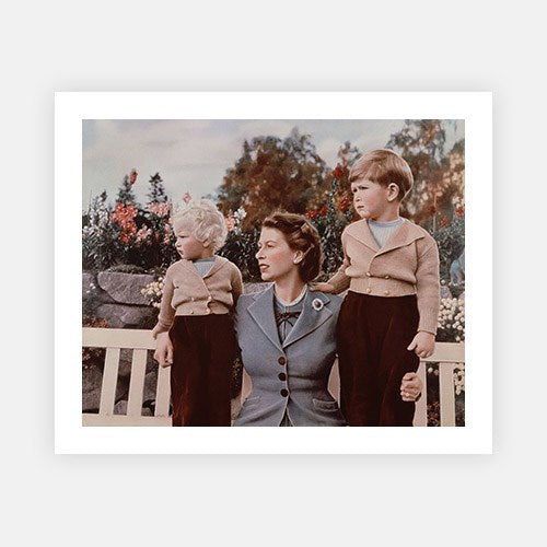 Princess Elizabeth |-Mid-Century Colour-Fine art print from FINEPRINT co