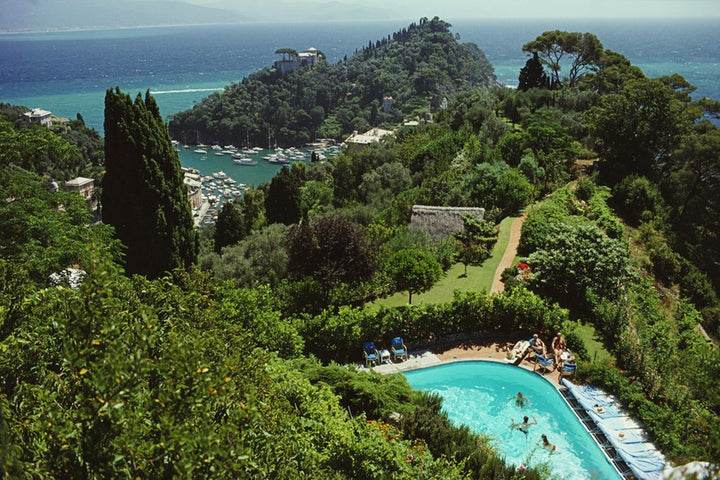 Portofino Villa-Slim Aarons-Fine art print from FINEPRINT co