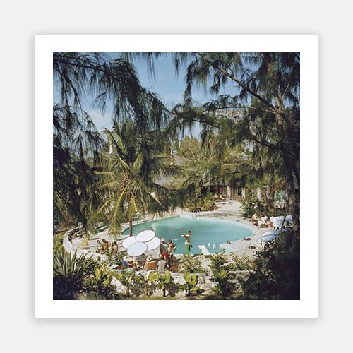Eleuthera Pool Party-Slim Aarons-Fine art print from FINEPRINT co