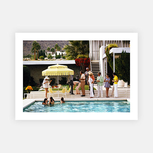 Poolside Party-Slim Aarons-Fine art print from FINEPRINT co