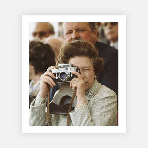Queen Elizabeth Leica Camera by Getty Images (UK) Ltd