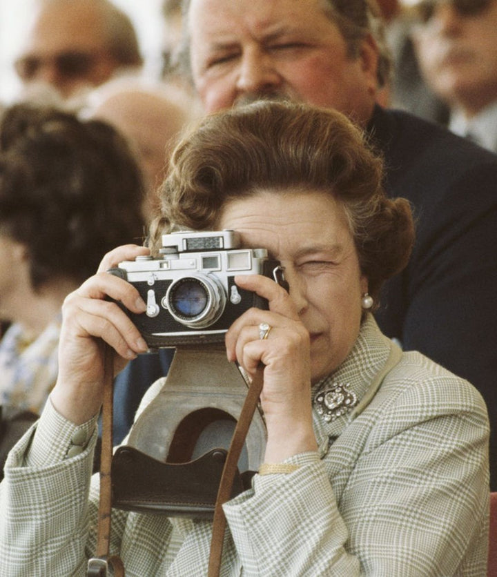 Queen Elizabeth Leica Camera-Mid-Century Colour-Fine art print from FINEPRINT co