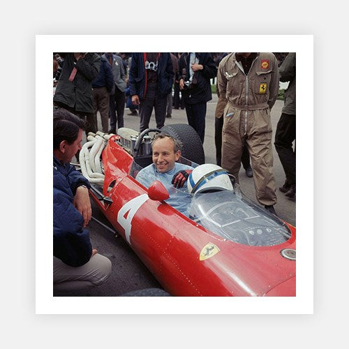 John Surtees Formula 1-Mid-Century Colour-Fine art print from FINEPRINT co