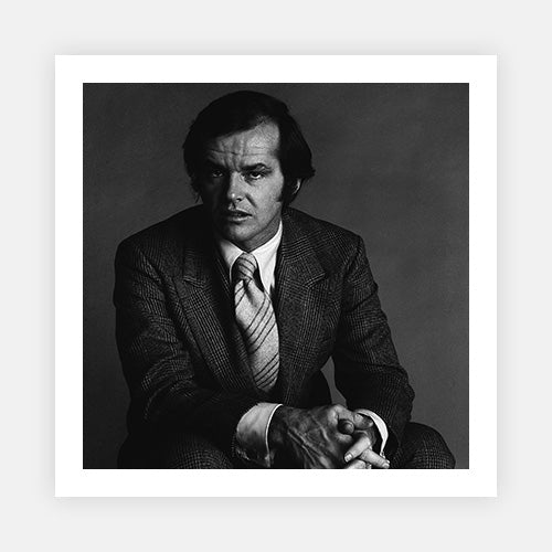 Portrait Of Jack Nicholson-Black & White Collection-Fine art print from FINEPRINT co