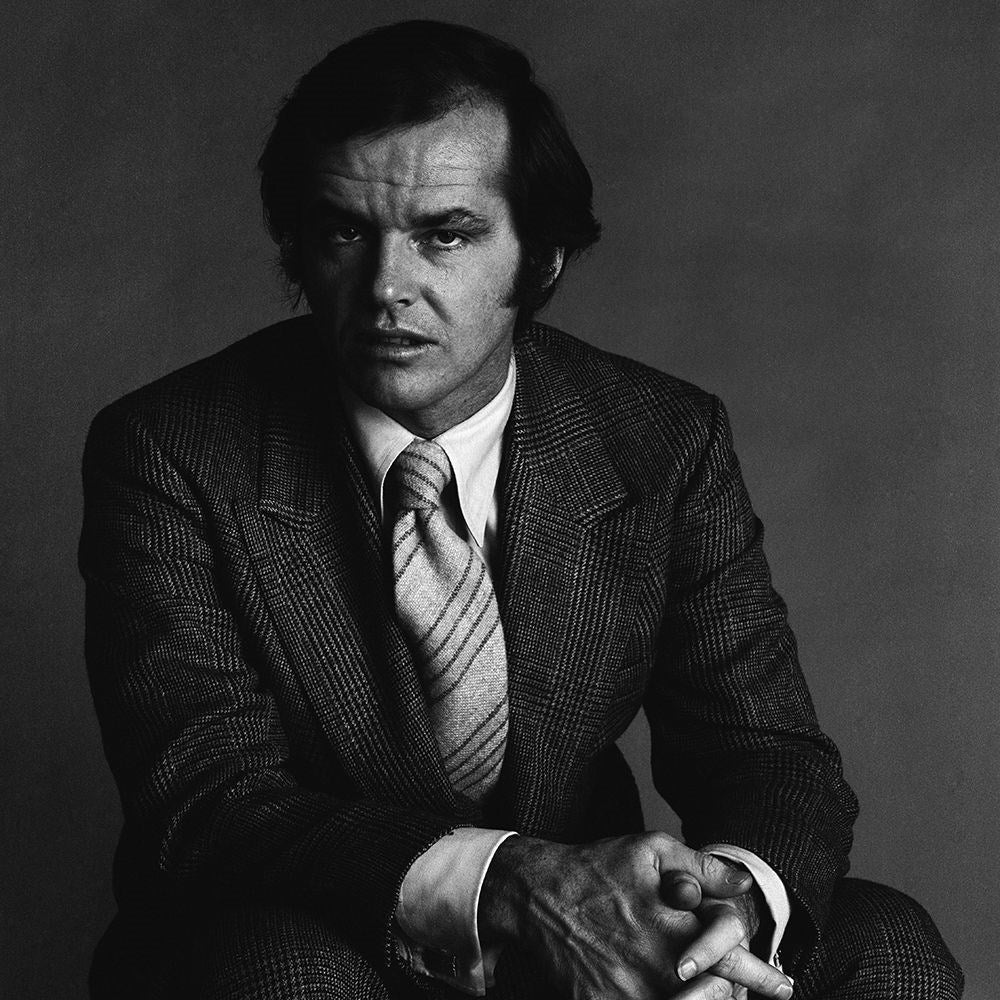 Portrait Of Jack Nicholson-Black & White Collection-Fine art print from FINEPRINT co