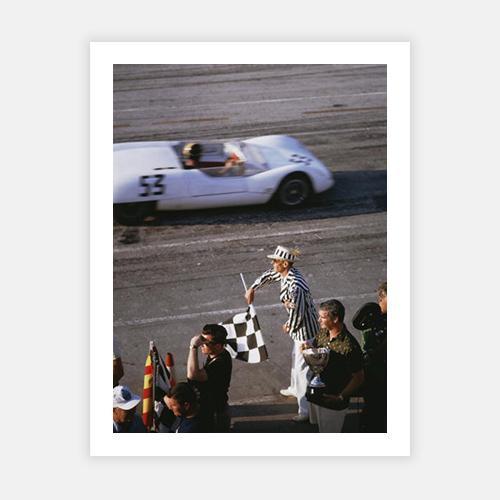 Checkered Flag by Slim Aarons - FINEPRINT co
