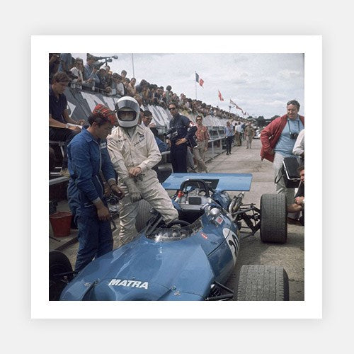 Jackie Stewart Grand Prix-Mid-Century Colour-Fine art print from FINEPRINT co