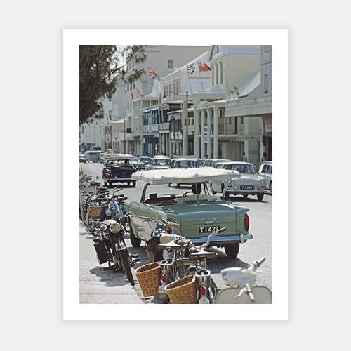 Bermuda Street Scene by Slim Aarons - FINEPRINT co