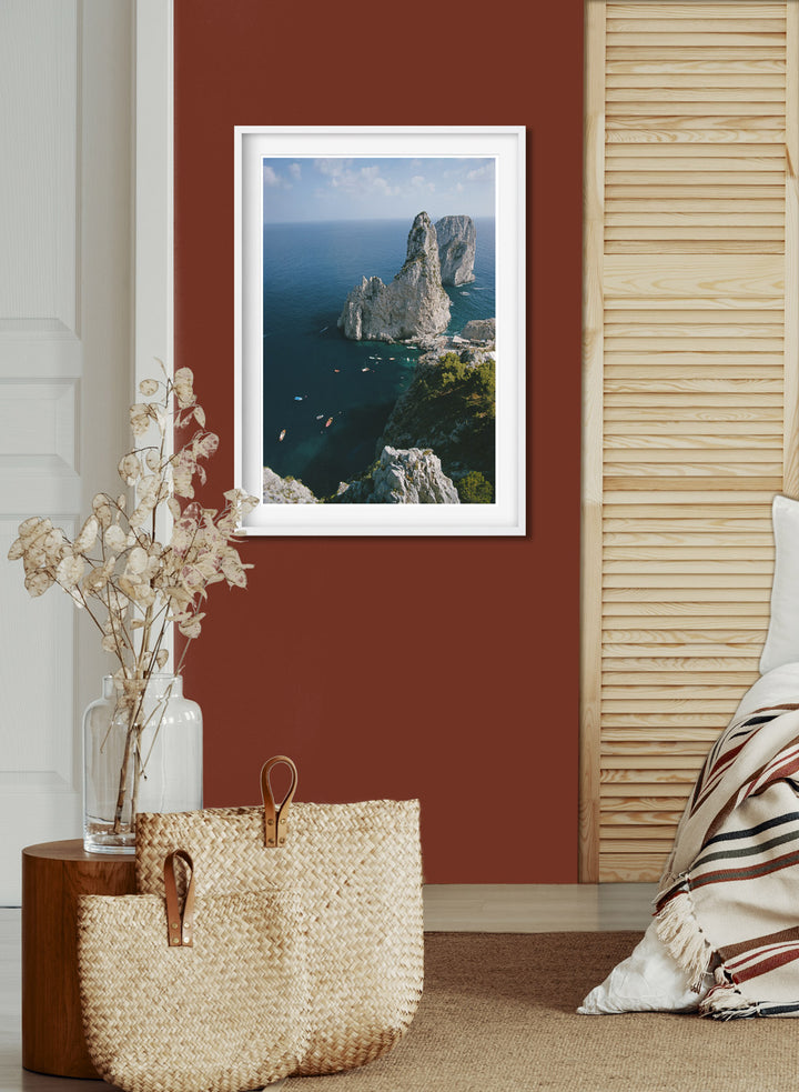 Faraglioni Rocks-Slim Aarons-Fine art print from FINEPRINT co