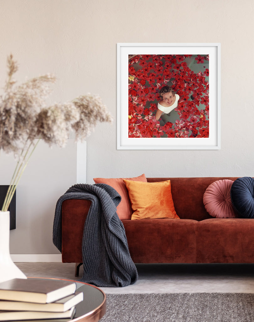 Hibiscus Flowers-Slim Aarons-Fine art print from FINEPRINT co