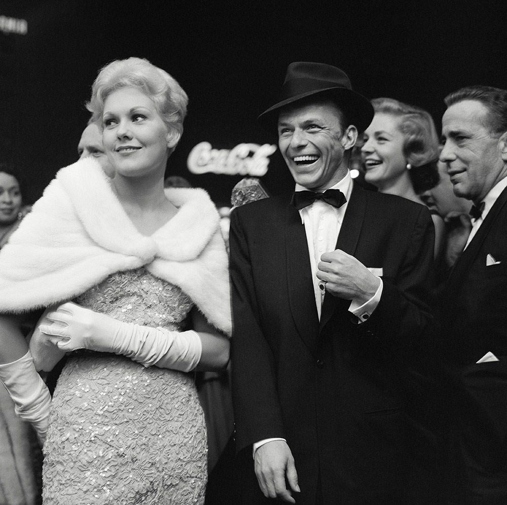 Kim Novack, Frank Sinatra, Lauren Bacall and Humphrey Bogart Attend "The Desperate Hours"-Michael Ochs Archive-Fine art print from FINEPRINT co