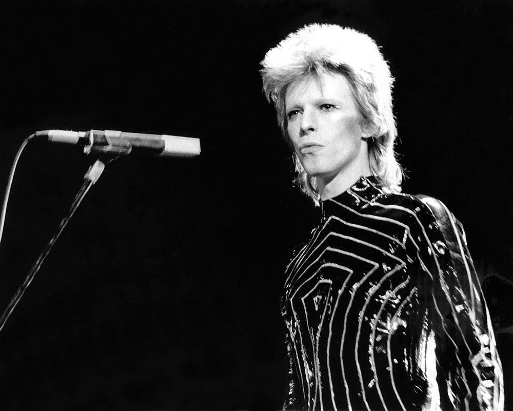 Ziggy Stardust Era Bowie In LA-Michael Ochs Archive-Fine art print from FINEPRINT co