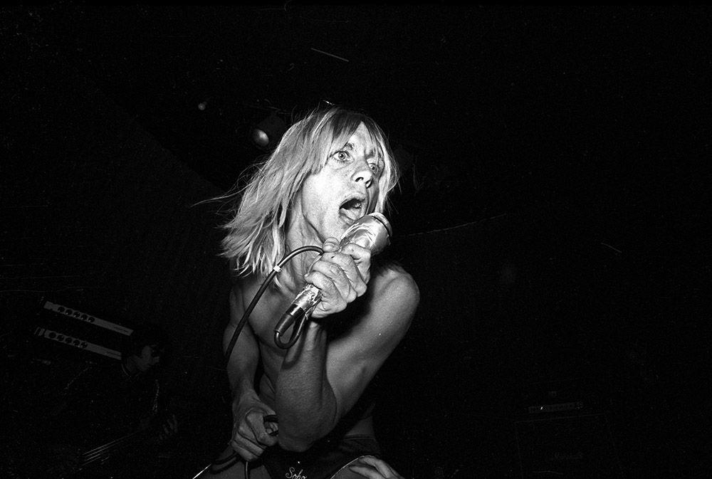 Iggy Pop Performing At The Whisky-Michael Ochs Archive-Fine art print from FINEPRINT co