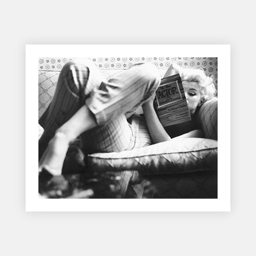 Marilyn Candid Moment-Black & White Collection-Fine art print from FINEPRINT co