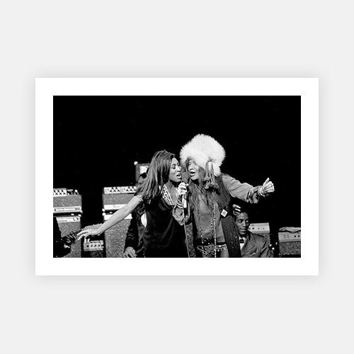 Janis & Tina Performing-Michael Ochs Archive-Fine art print from FINEPRINT co