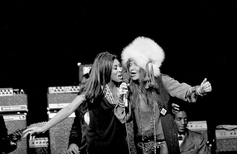 Janis & Tina Performing-Michael Ochs Archive-Fine art print from FINEPRINT co