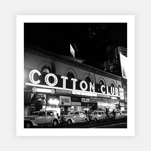 Cotton Club Marquee In NY-Michael Ochs Archive-Fine art print from FINEPRINT co