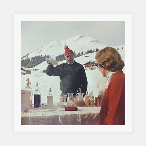 Lech Ice Bar by Slim Aarons - FINEPRINT co