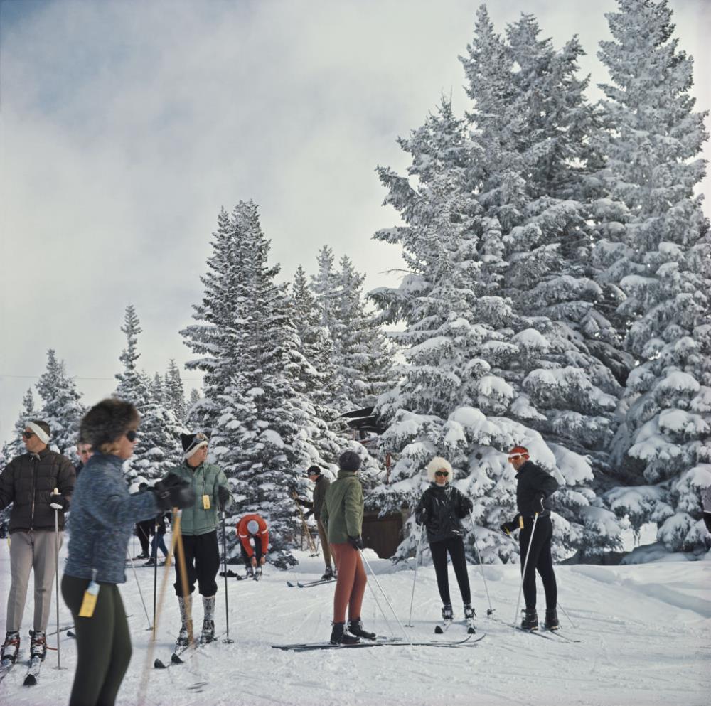Skiing In Vail 5-Slim Aarons-Fine art print from FINEPRINT co