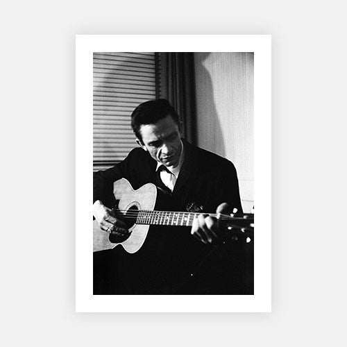 Johnny Cash At The New York Folk Festival-Michael Ochs Archive-Fine art print from FINEPRINT co