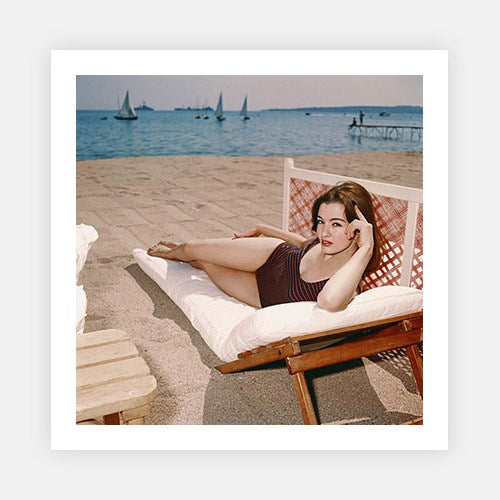 Model Christine Keeler-Mid-Century Colour-Fine art print from FINEPRINT co