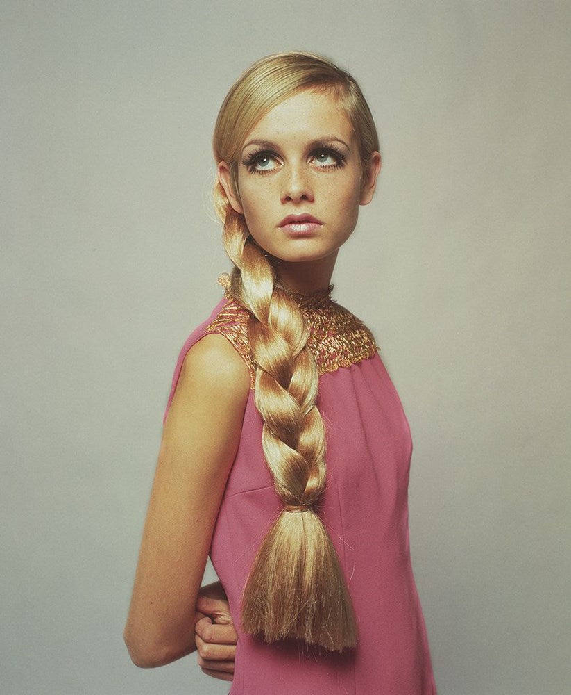 Twiggy in Pink-Mid-Century Colour-Fine art print from FINEPRINT co