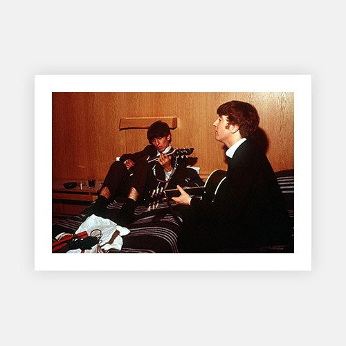 The Beatles Rehearse-Mid-Century Colour-Fine art print from FINEPRINT co