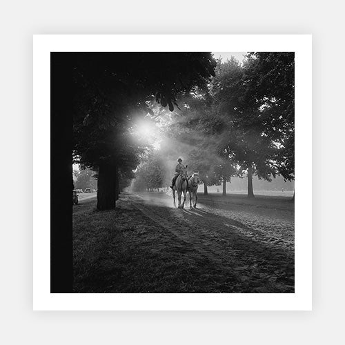 Rotten Row-Black & White Collection-Fine art print from FINEPRINT co