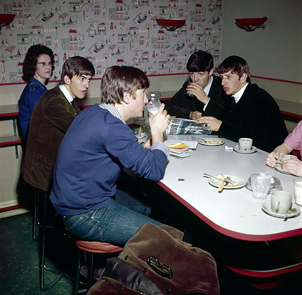 The Beatles on a Break-Mid-Century Colour-Fine art print from FINEPRINT co