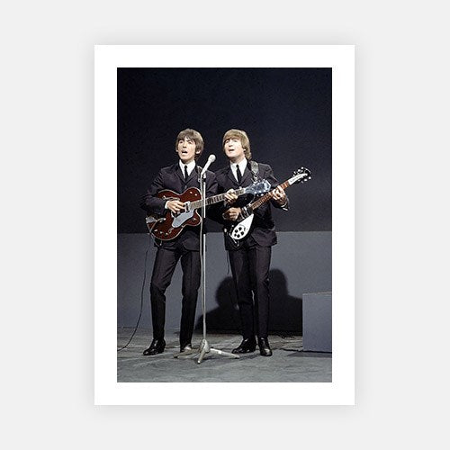 The Beatles On Shindig!-Mid-Century Colour-Fine art print from FINEPRINT co