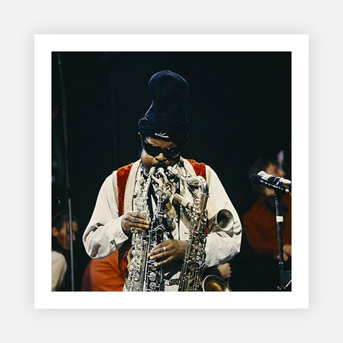 Jazz Muscian Roland Kirk-Mid-Century Colour-Fine art print from FINEPRINT co