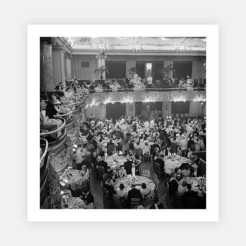 Luxury Dining-Black & White Collection-Fine art print from FINEPRINT co