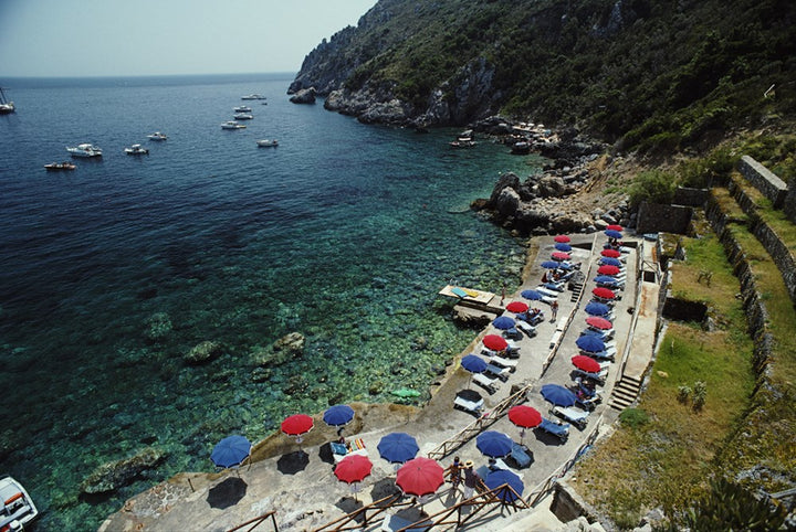 Porto Ercole Beach-Slim Aarons-Fine art print from FINEPRINT co