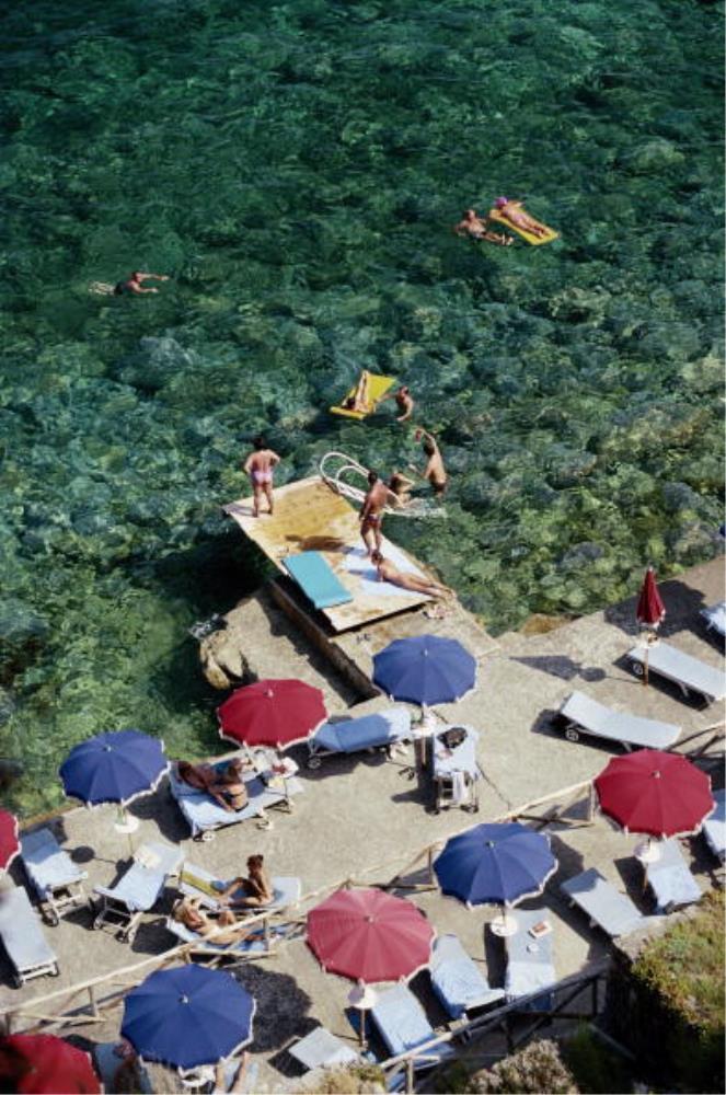 Porto Ercole Beach by Slim Aarons - FINEPRINT co