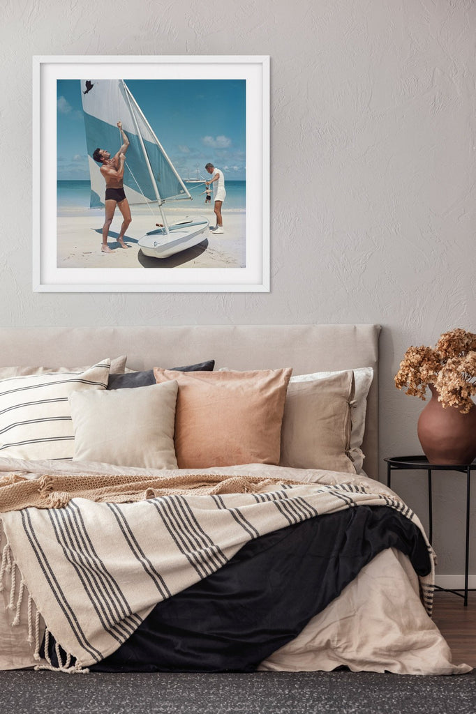 Boating in Antigua-Slim Aarons-Fine art print from FINEPRINT co