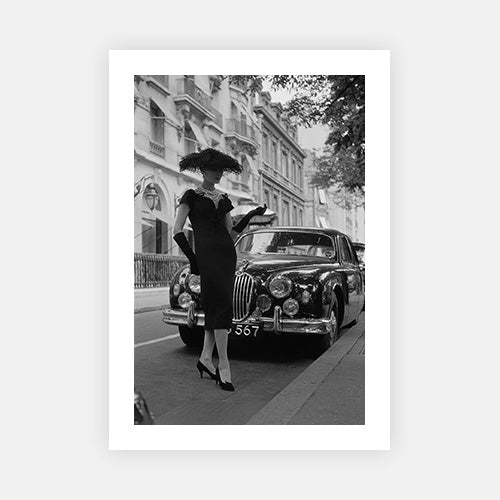 Elegant Daywear-Black & White Collection-Fine art print from FINEPRINT co