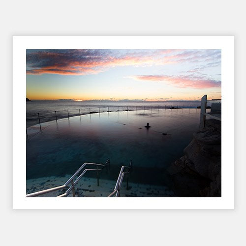 Bronte Pool and Swimmer-Photographic Editions-Fine art print from FINEPRINT co