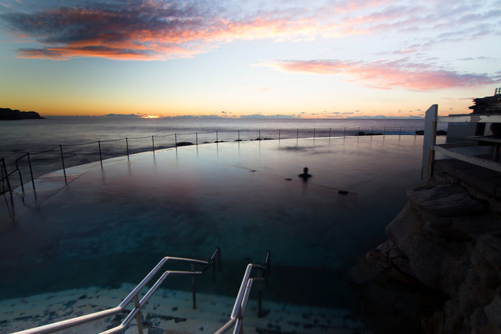 Bronte Pool and Swimmer-Photographic Editions-Fine art print from FINEPRINT co