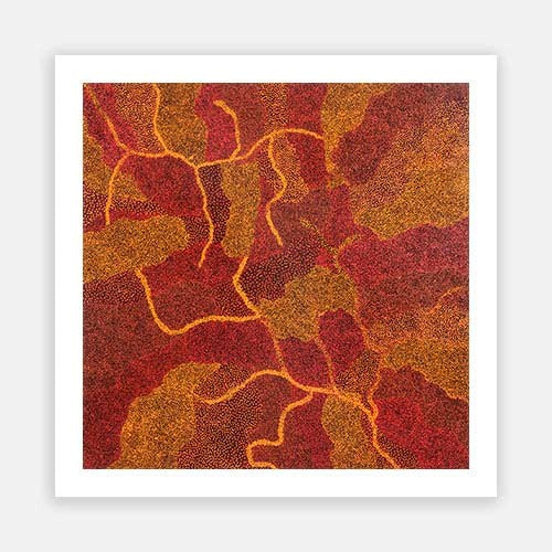 Ngapa Jukurrpa (Water Dreaming) Puyurru 03