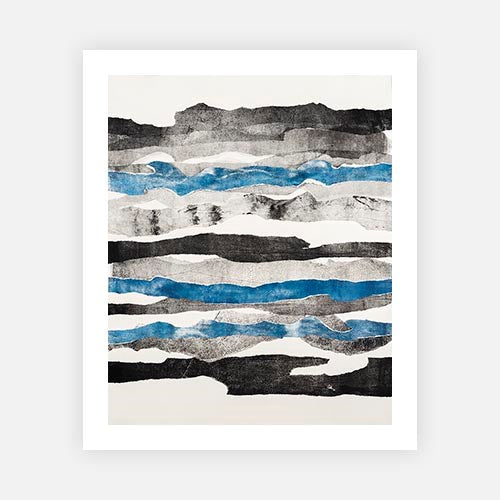 Layers Blue-Artist Editions-Fine art print from FINEPRINT co