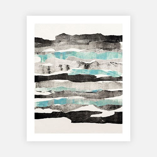 Layers Aqua-Artist Editions-Fine art print from FINEPRINT co
