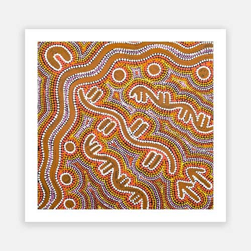 Ngapa Jukurrpa (Water Dreaming) - Wapurtali 01