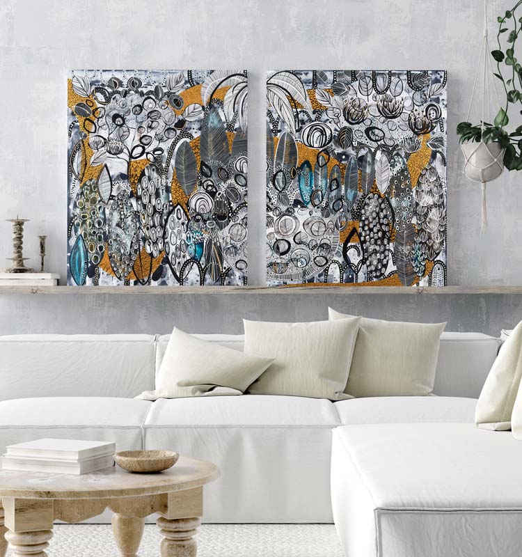 Wall Art Viewer Frames Render