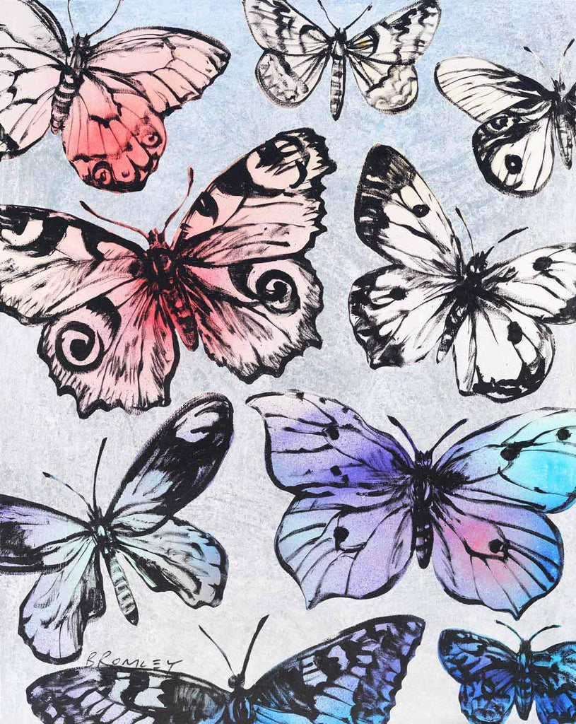 Butterflies by David Bromley - FINEPRINT co