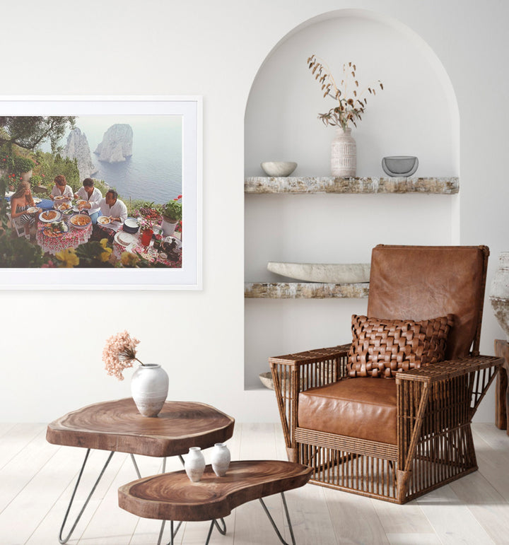 Dining Al Fresco On Capri-Unclassified-Fine art print from FINEPRINT co