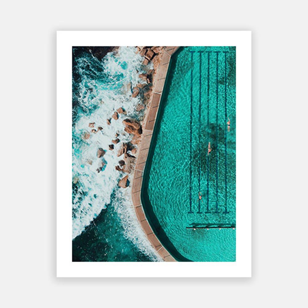 Bronte Beach Pool-Open Edition Prints-Fine art print from FINEPRINT co