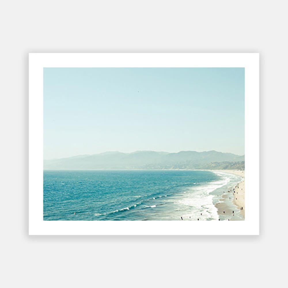 Santa Monica beach-Open Edition Prints-Fine art print from FINEPRINT co